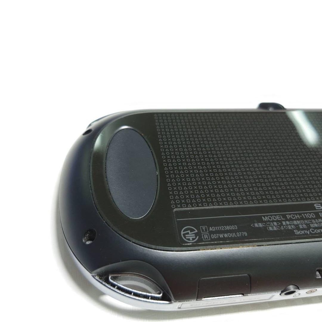 Sony PS Vita PCH-1100 Crystal Black OLED 3G Wi-Fi Boxed Complete 7065