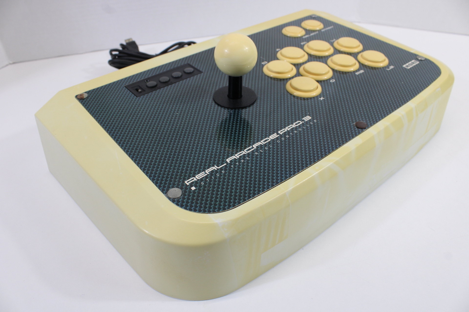 Hori Real Arcade Pro 3 Amazon White Joystick Controller Discolor PS PS2 USB