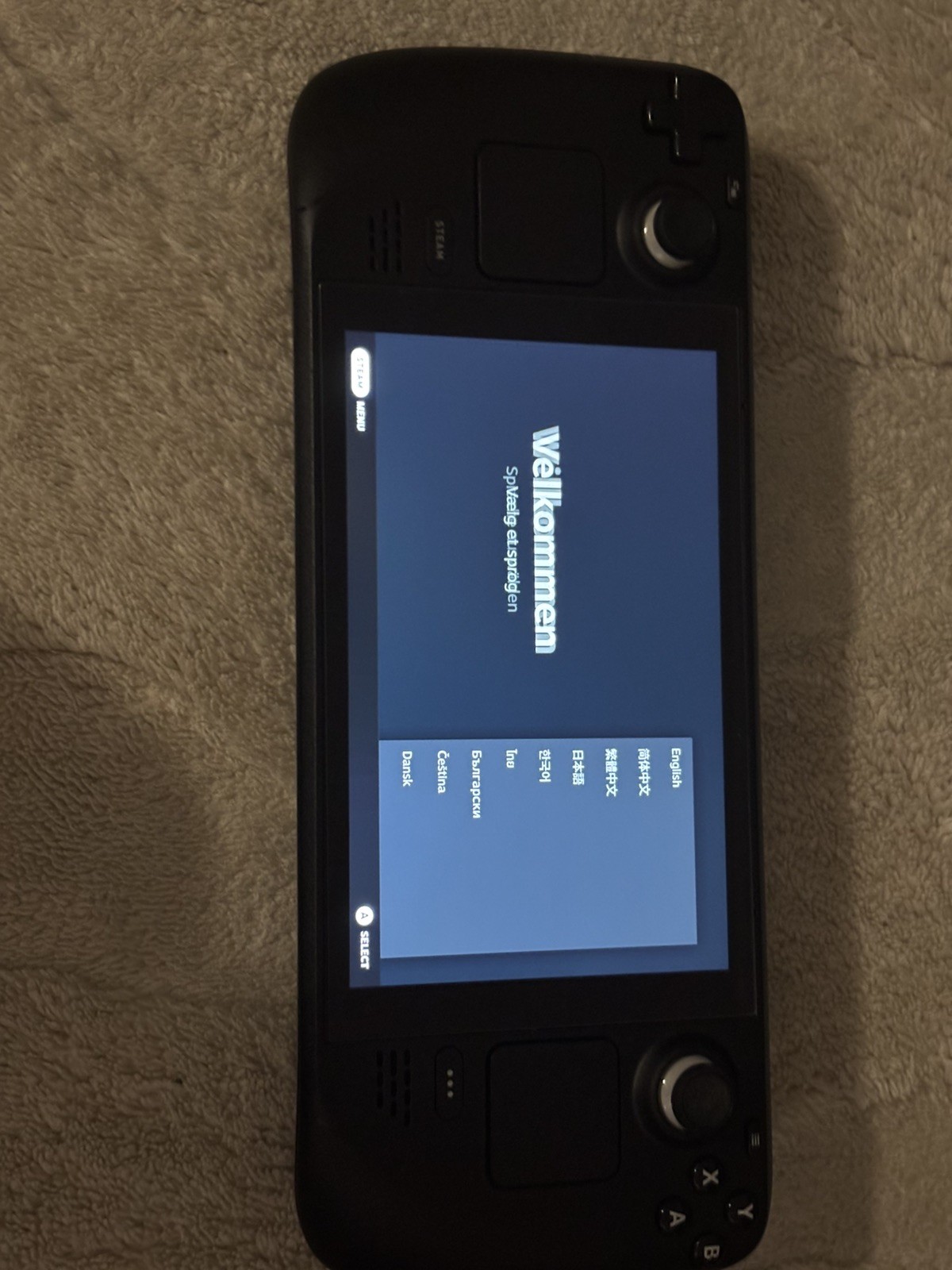 Valve Steam Deck 64GB and 256GB micro SD Handheld – Black
