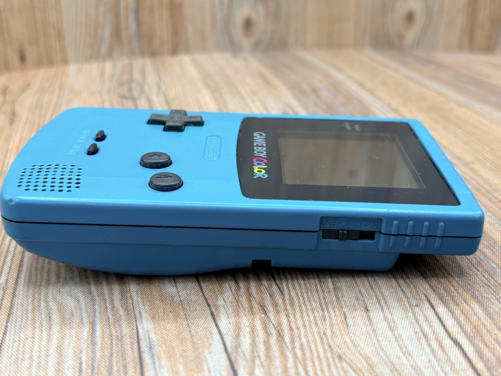 Nintendo Gameboy Color CGB-001 Ocean Ice Teal Handheld Console – Parts or Repair