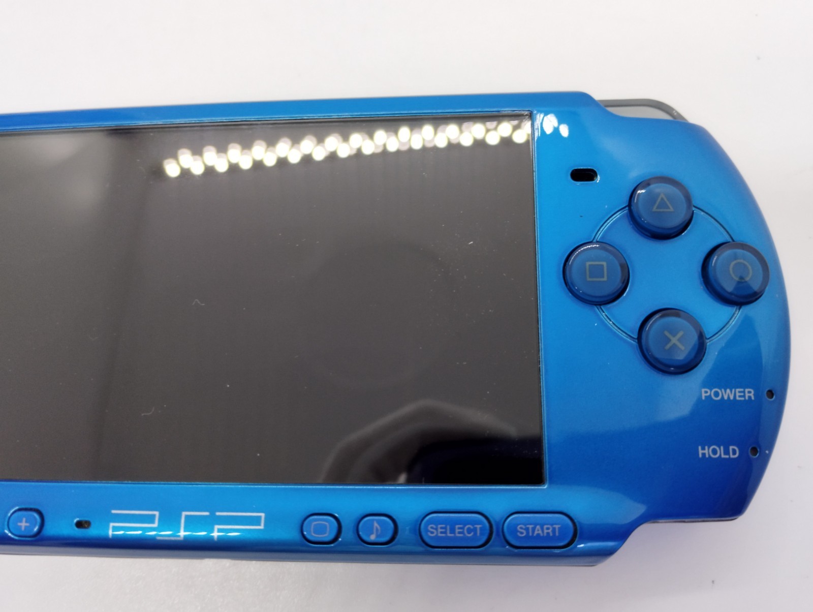 PSP-3000 SONY PSP Playstation Portable Console Marine Blue RARE COLOR W/Charger