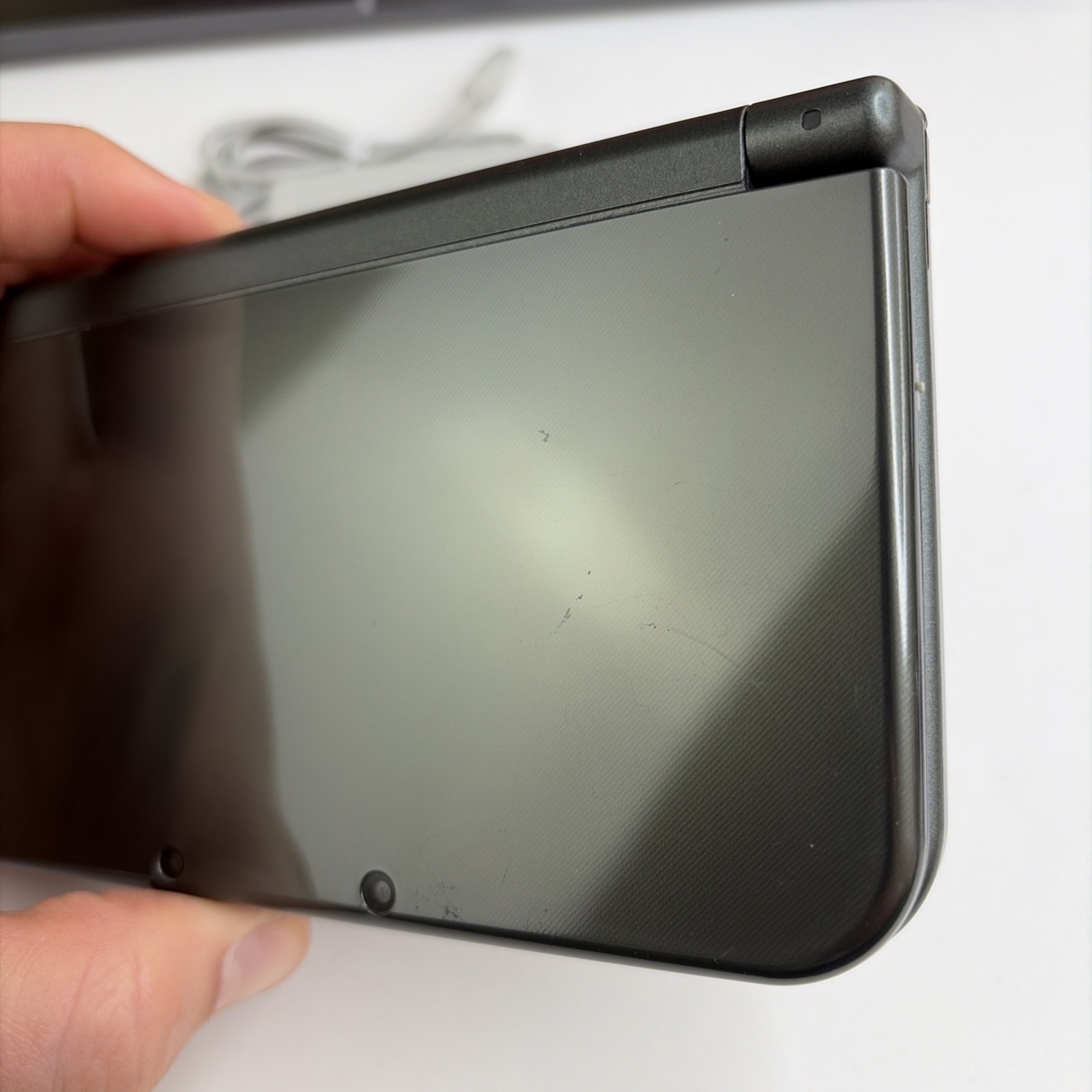 NICE! New Nintendo 3DS XL Gray Black Console Charger Stylus US Version