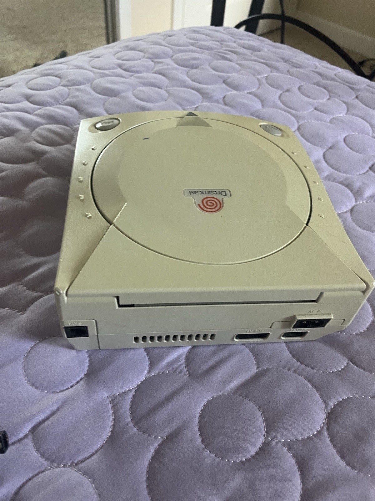 Sega Dreamcast White Console Chords Controller Bundle Tested Working