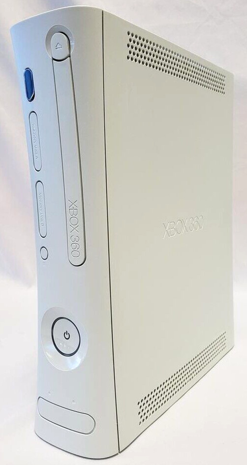 Microsoft XBox 360 Core Matte White Video Game Console Gaming System 20GB HD
