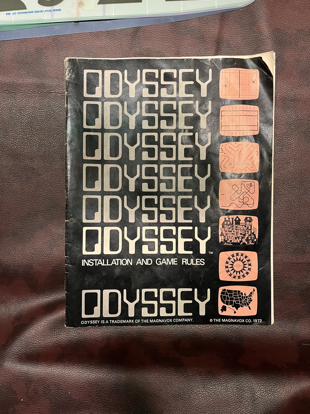 Vintage Magnavox Odyssey Game Console 1TL200 Run 1 UNTESTED