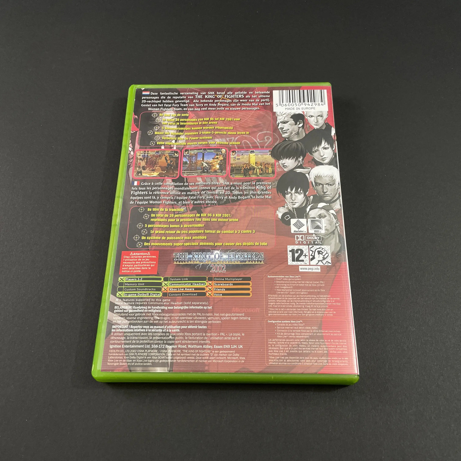 Xbox Kof’ 02 – Be the fighter! Fah Very good condition