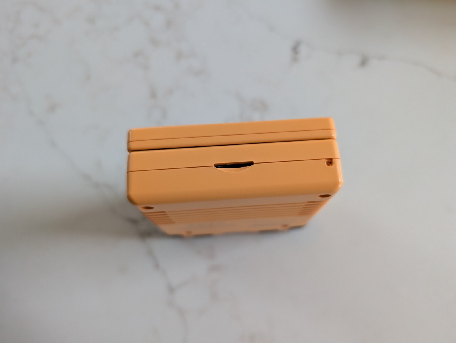 Yellow Miyoo Mini Flip Handheld, Original Case Included