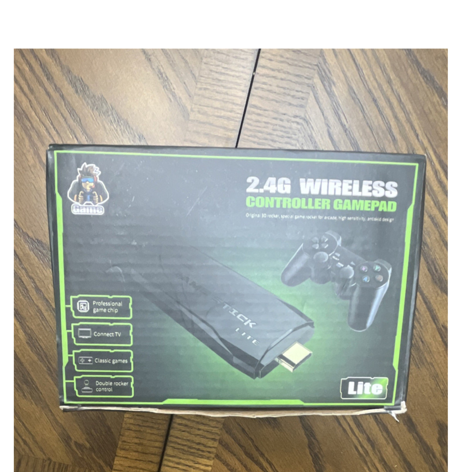 GameStick Lite 2.4G Wireless Controller 4K Ultra HD Microconsole Double Rocker