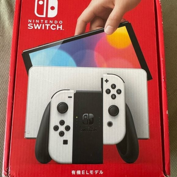 Nintendo Switch Console Organic EL Model (OLED) White Joy-Con (NEW)