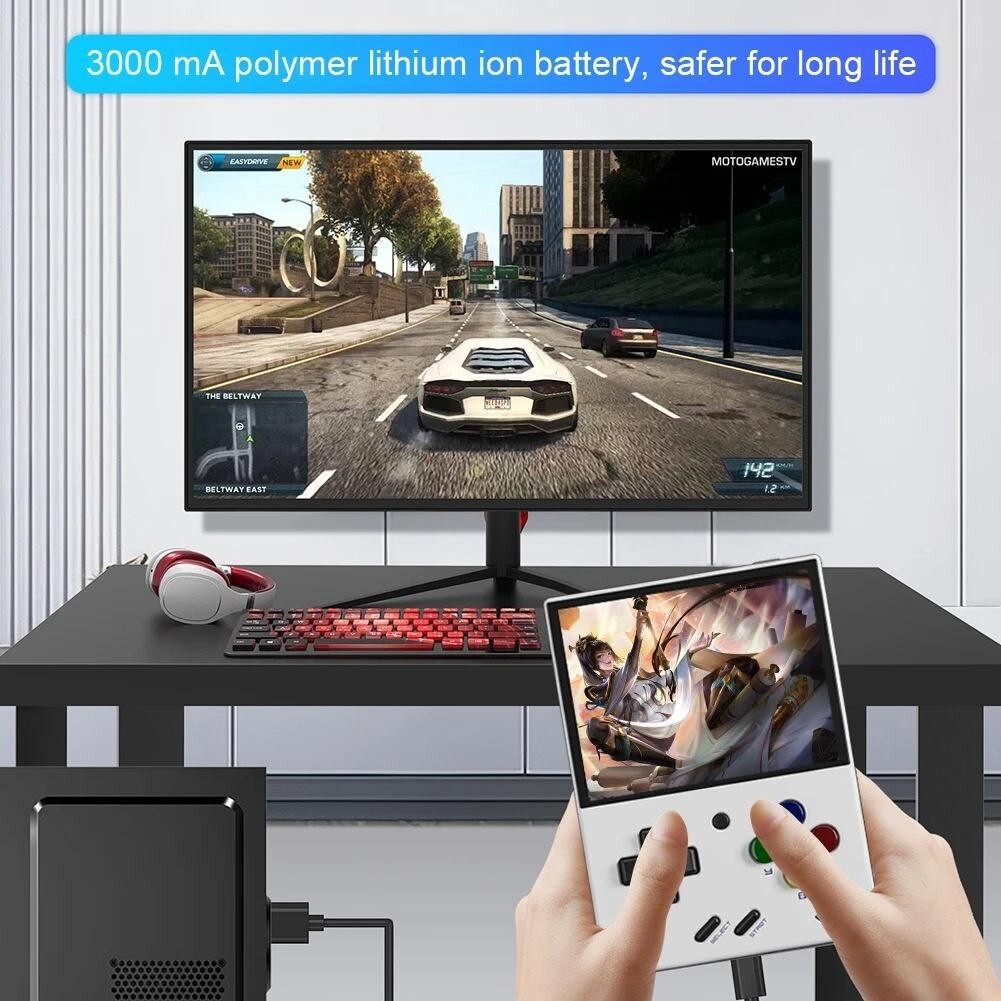 Miyoo Mini Plus + Onion OS SanDisk 64 GB Micro SD Card | US Seller – Purple