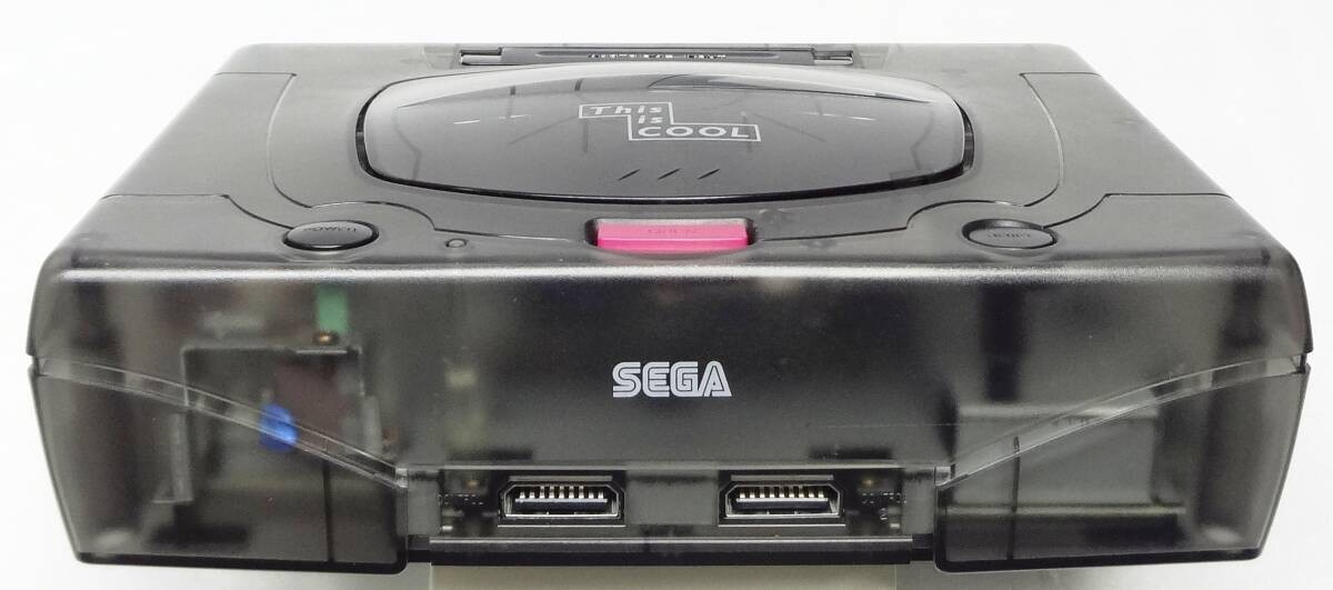 SEGA Saturn HST-3220 “This Is Cool” Clear Skeleton Black Limited Console