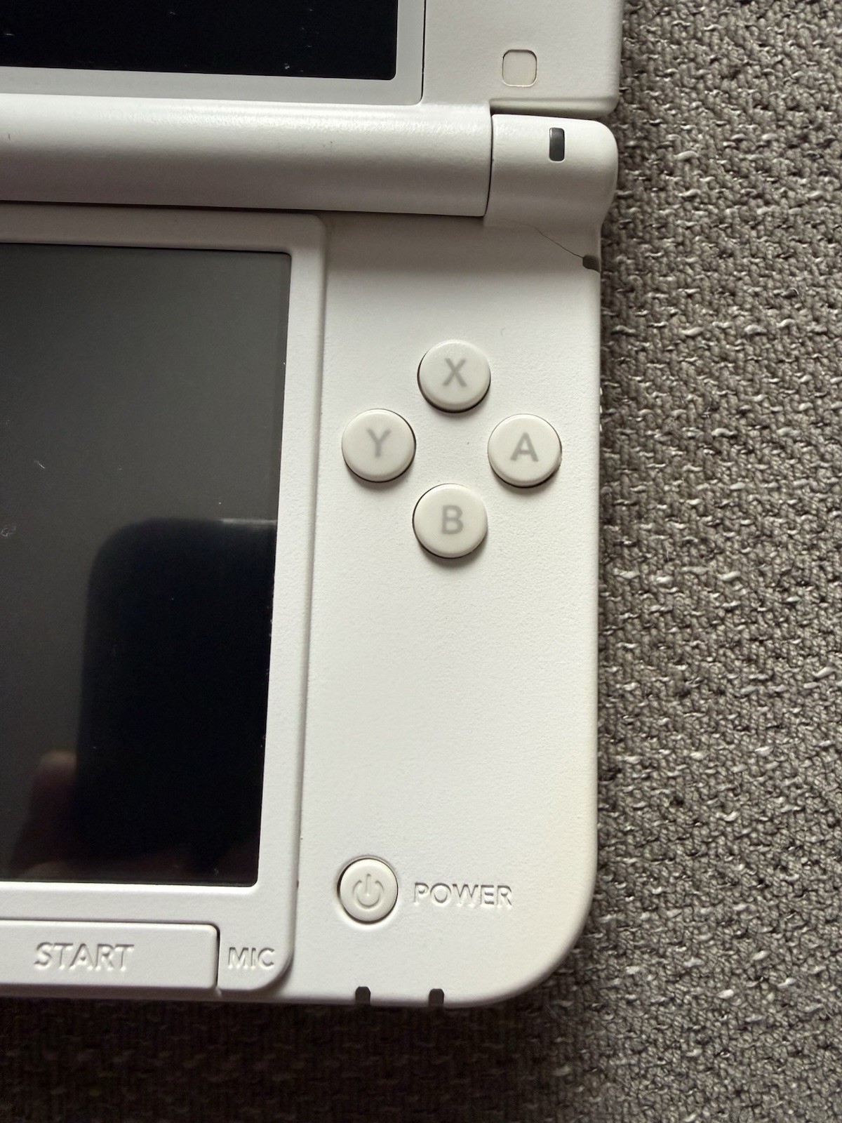Nintendo 3DS XL LL Pearl White Excellent Condition Region Free