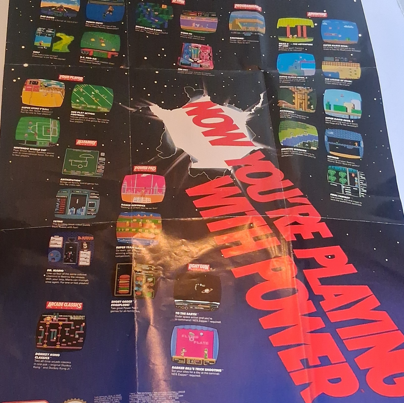 Nintendo NES Action Set NES-001 NTSC-U/C w Zapper SMB/Duck Hunt In Box