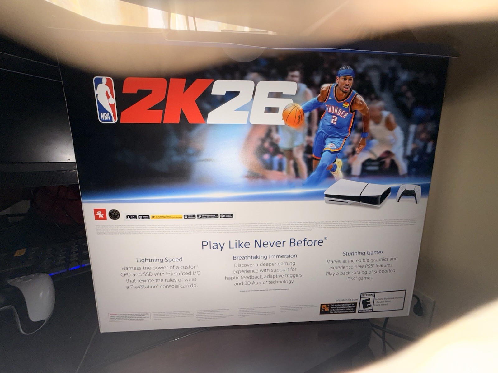 Sony PlayStation 5 1TB 4K HDR 120Hz Console NBA 2K26 Bundle