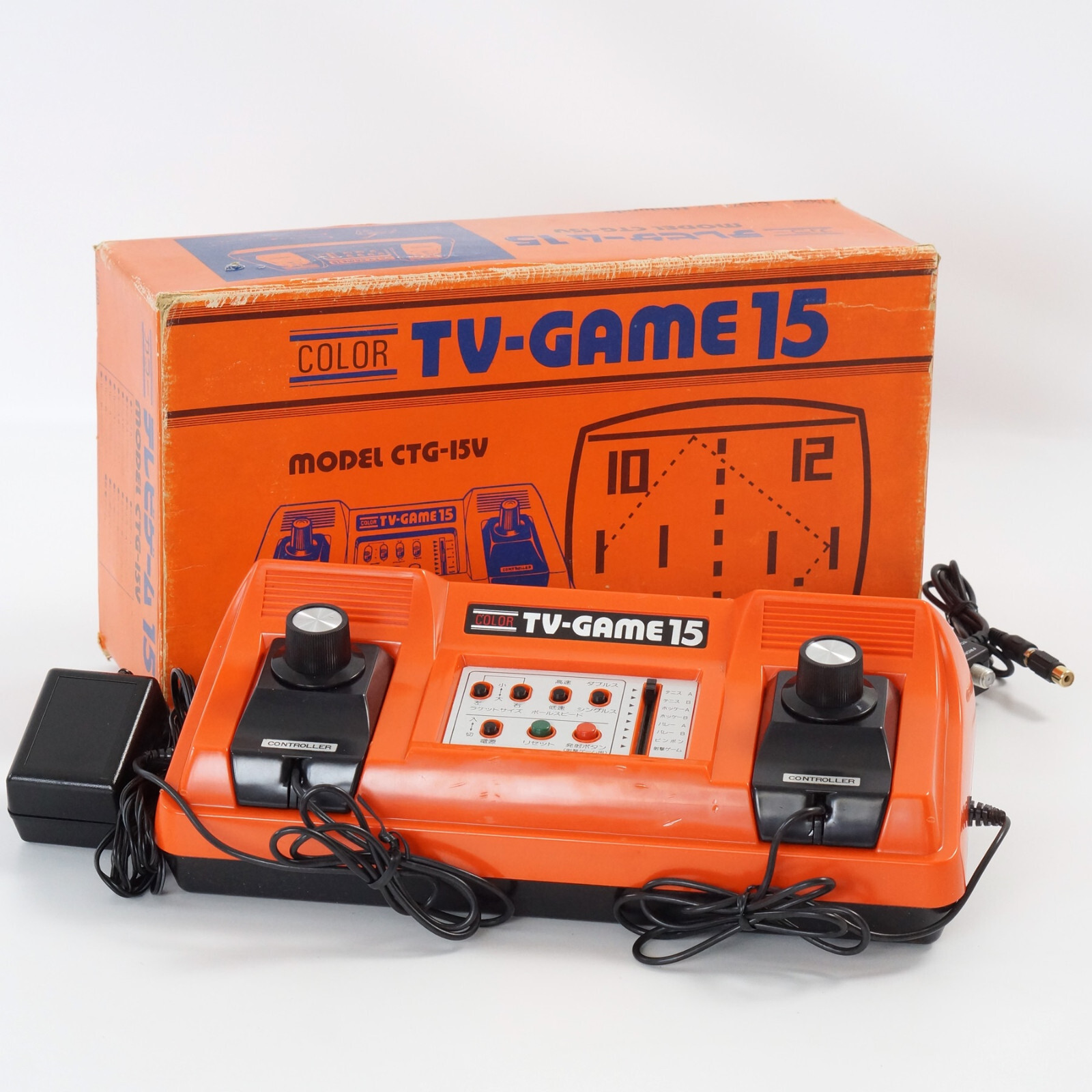 Nintendo Color TV GAME 15 Console Boxed CTG15V Tested System 3164109