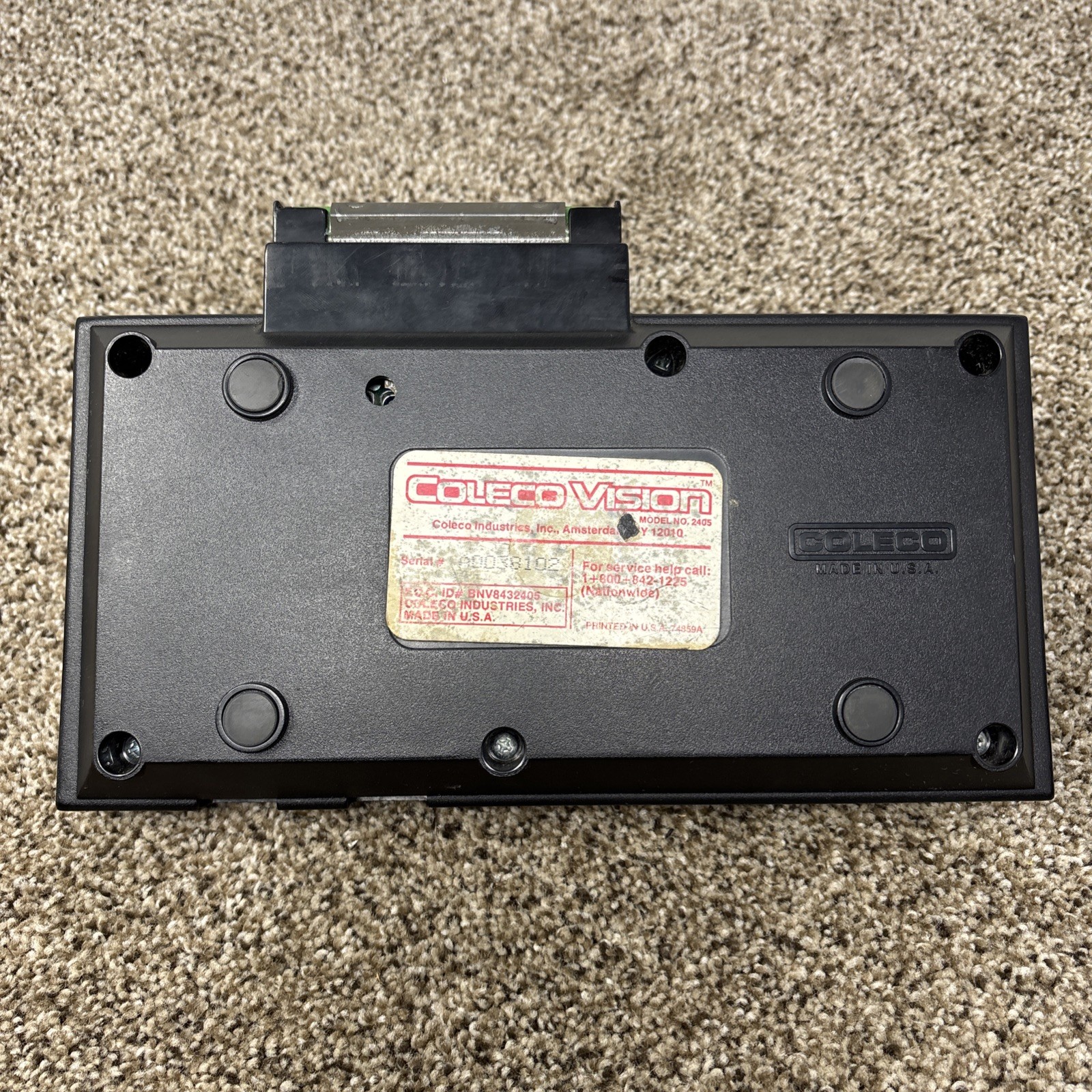 ColecoVision Expansion Module 1 Atari 2600 Adapter Super Cool. Rare to find.