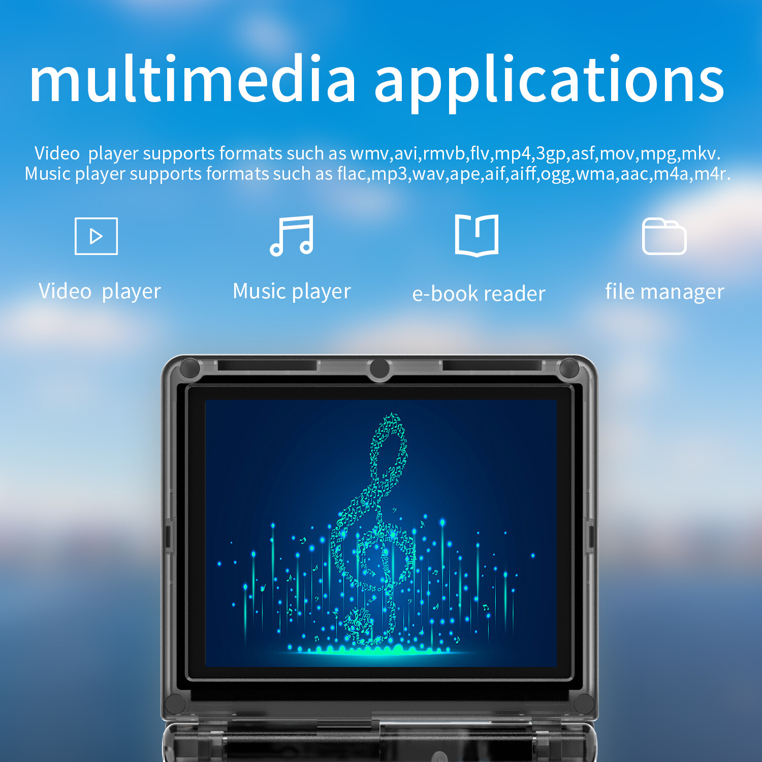 ANBERNIC RG35XXSP Retro Handheld Game Console Linux 64G 5K+ Game 3.5″ IPS Screen