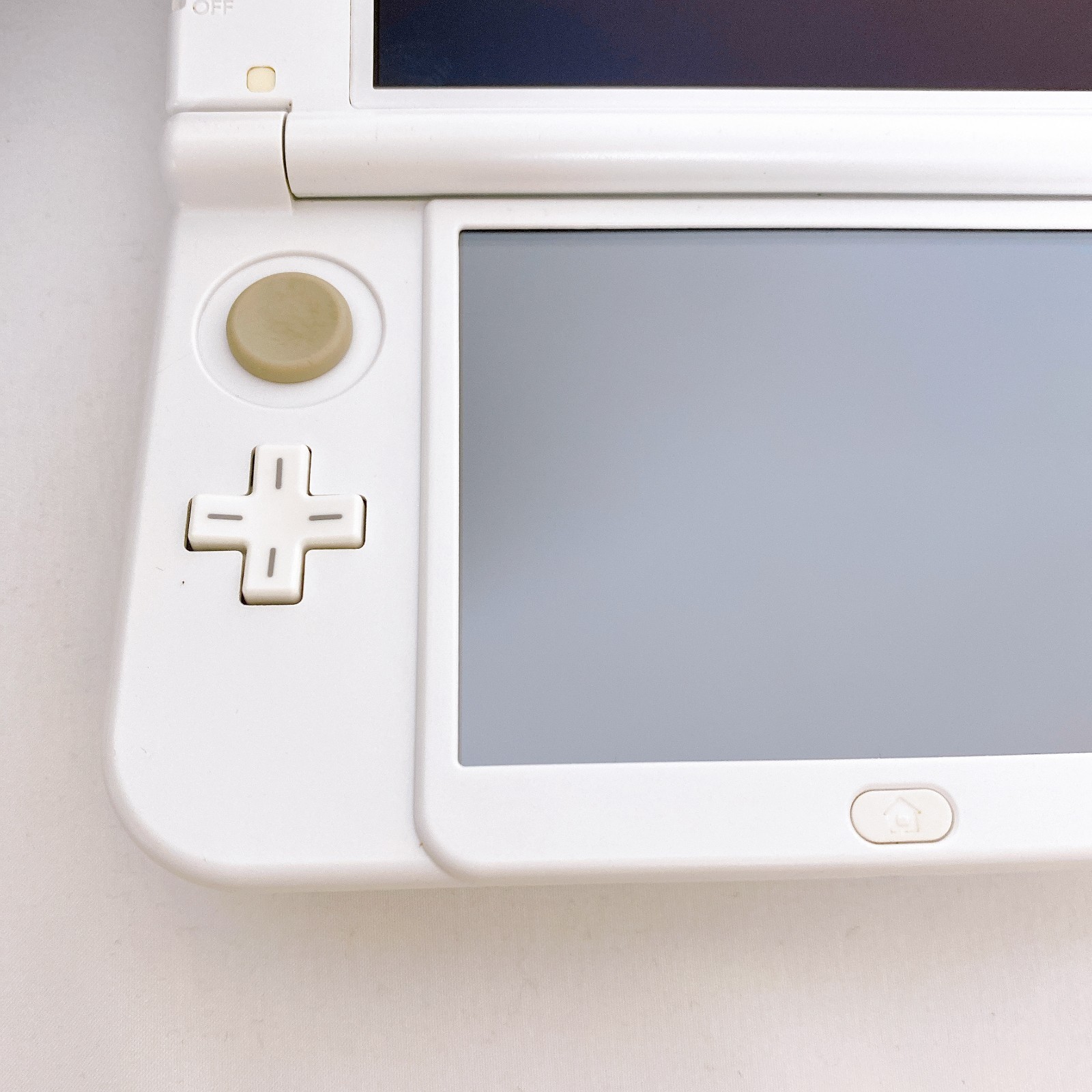 【Dual IPS】New Nintendo 3DS XL LL Pearl White Console Japan Tested Working Rank S