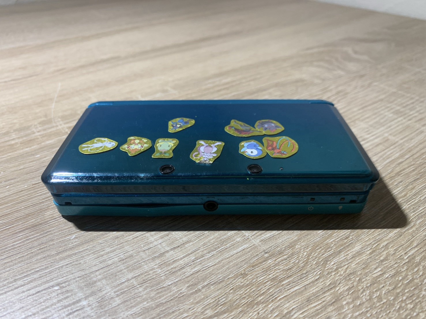 2081 Nintendo 3DS Aqua Blue For Parts