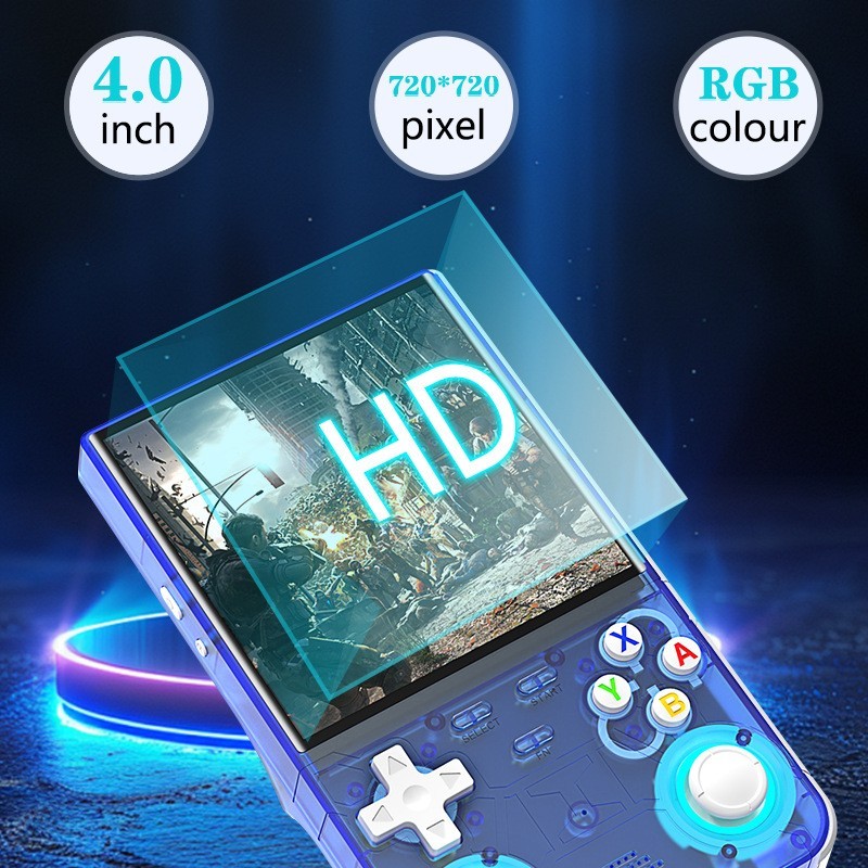 R36 Ultra Retro Handheld Video Game Console 4″ IPS Screen 40000+ Video Games
