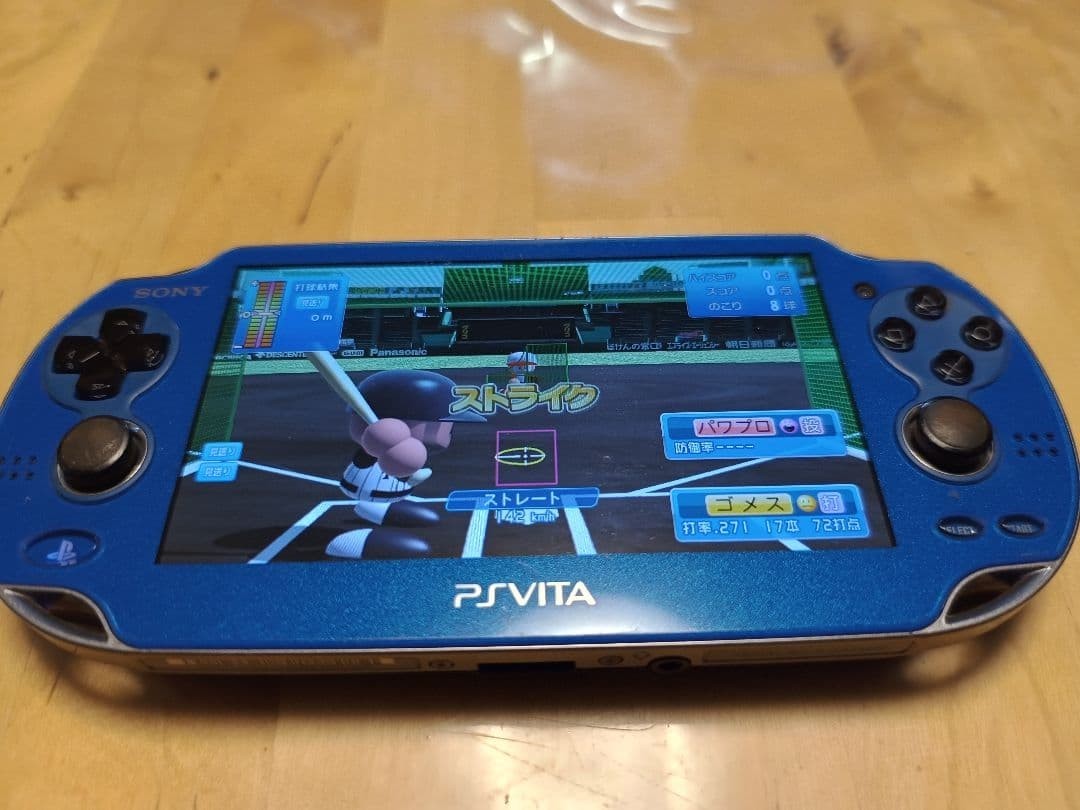 SONY PS Vita PCH-1000 Console Sapphire Blue Tested