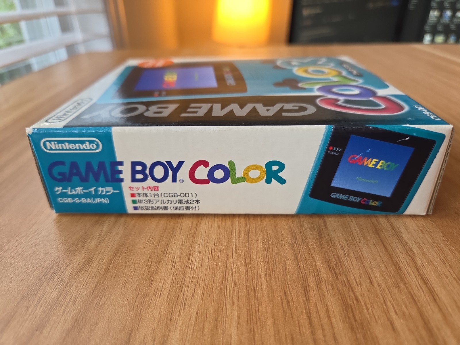 Nintendo Game Boy Color Handheld Game Console – Teal CIB Box Tested