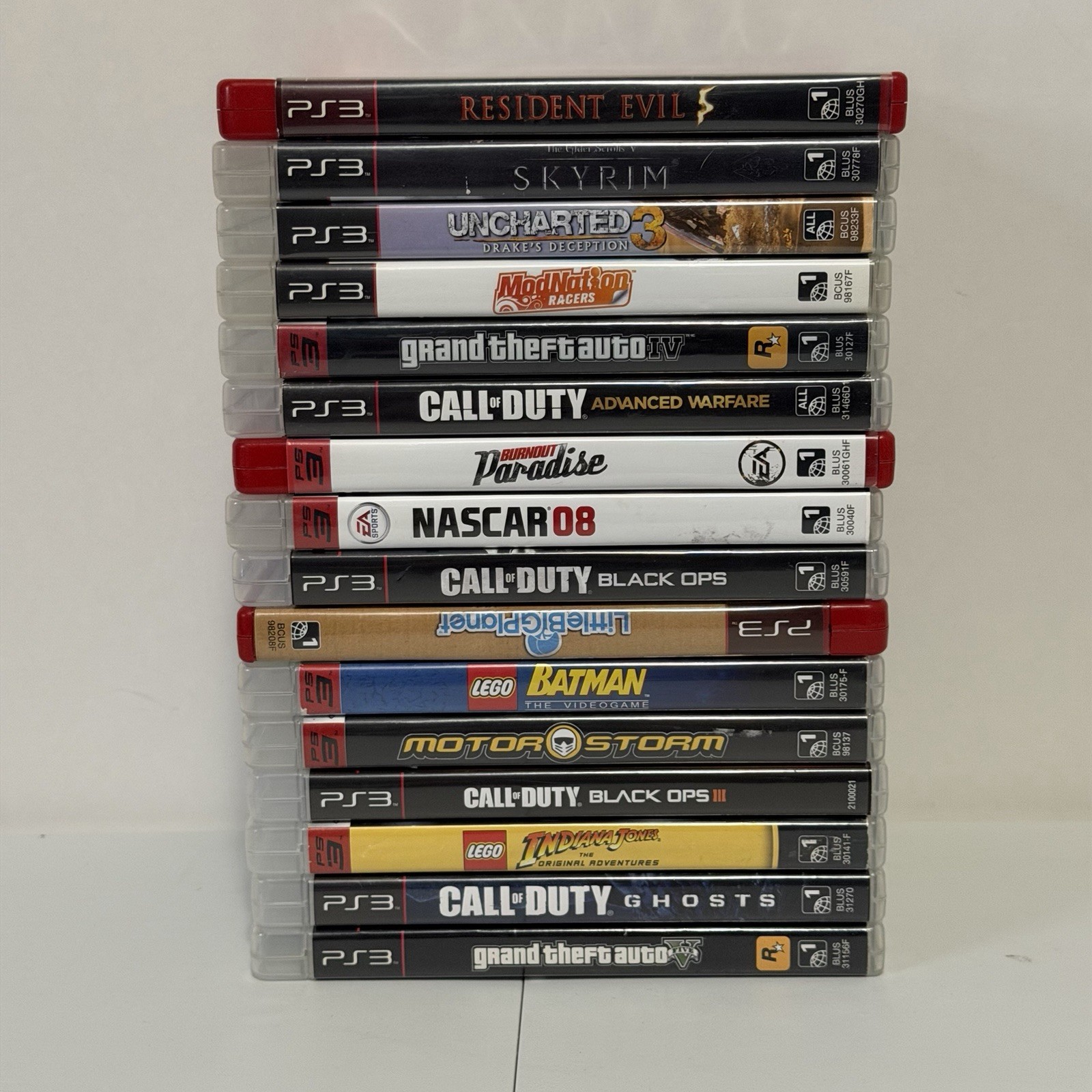 PS3 Super Slim Console CECH-4201A + 16 Games Tested Working Bundle + Controller