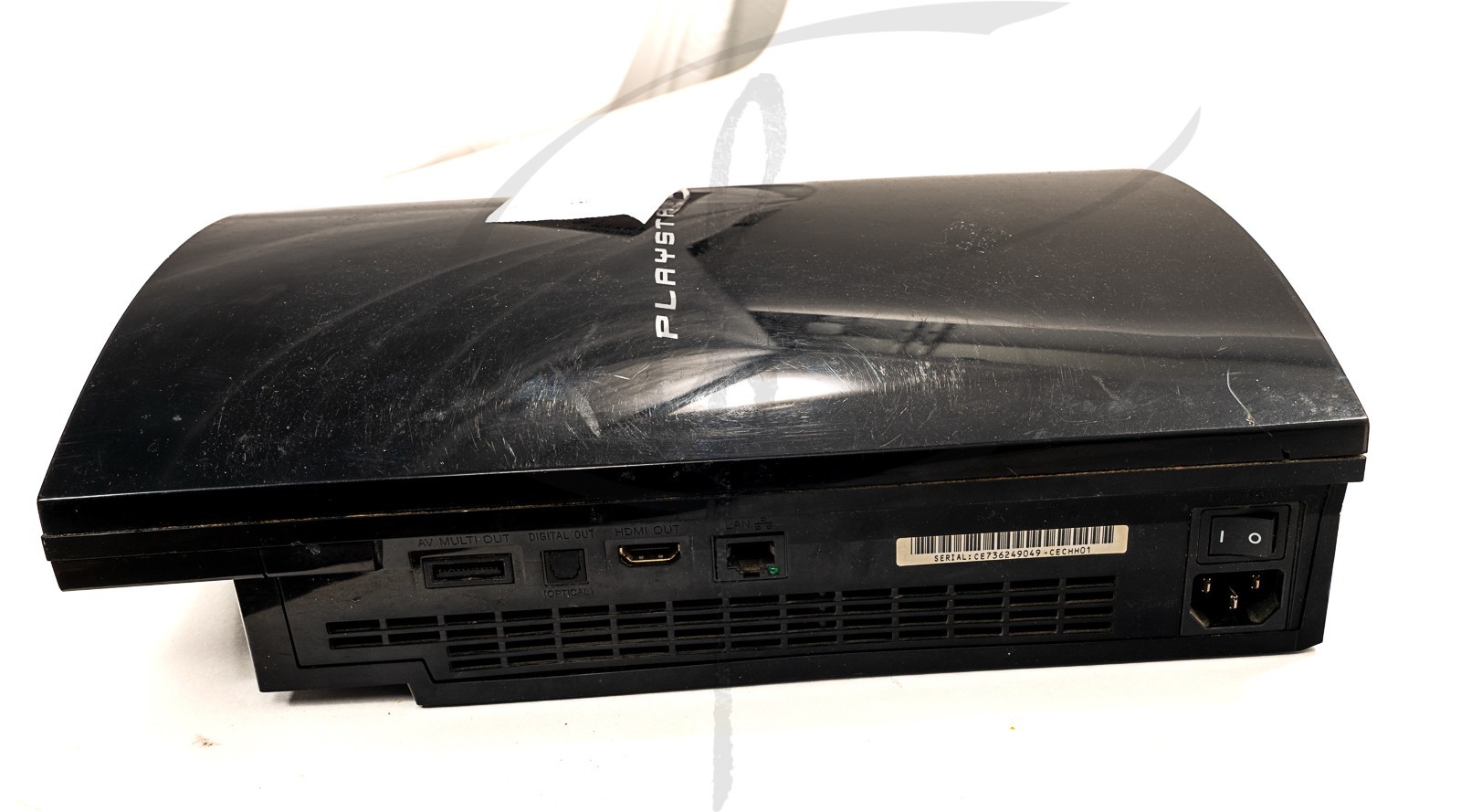 Sony PlayStation 3 PS3 Console CECHH01 PS1 RED LIGHT PART ONLY/REPAIR
