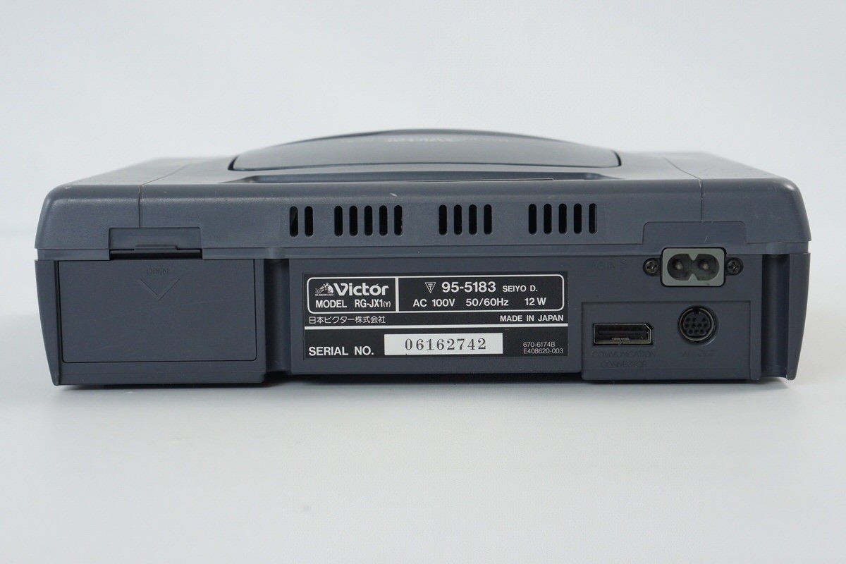 VICTOR V SATURN Console RG-JX1 Tested System JAPAN -NTSC-J CD- 16049677
