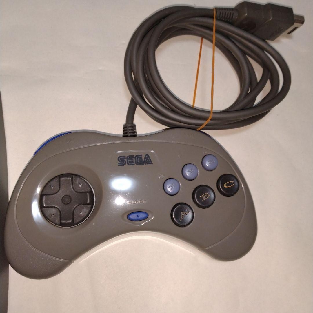 Sega Saturn console HST 3200 with power memory Tested Working Japan
