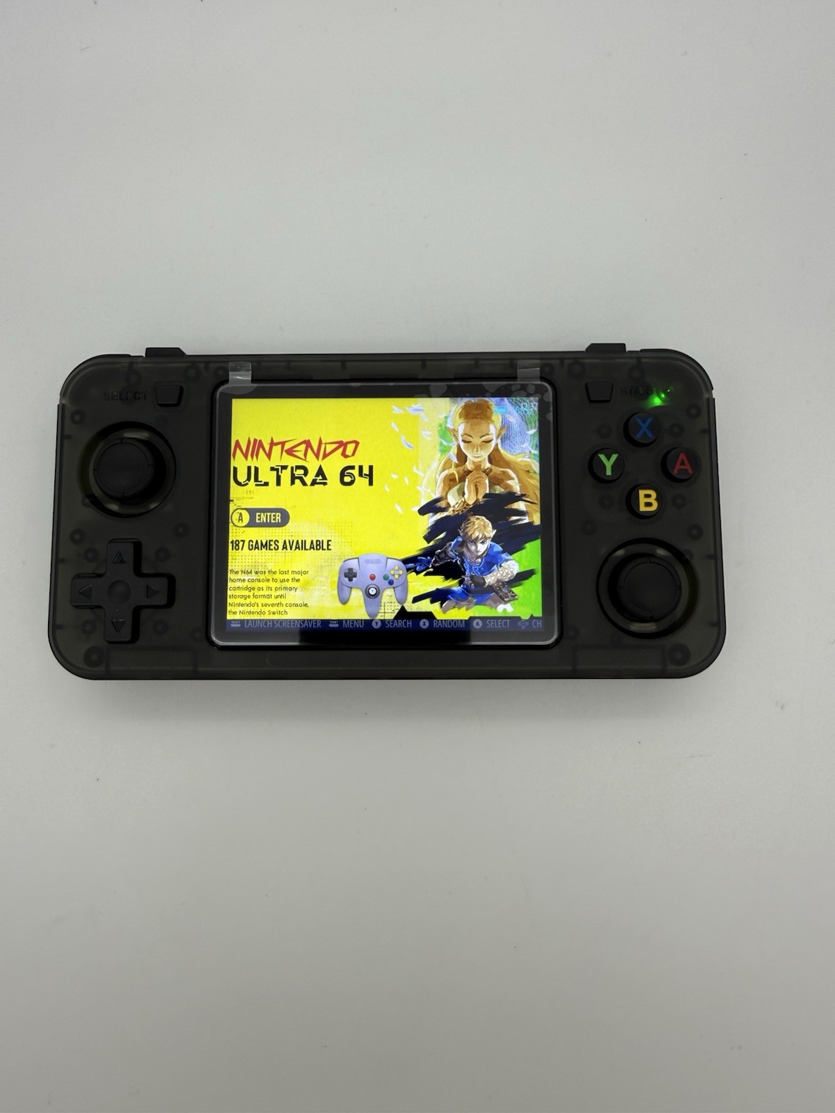 NEW R36H Retro Handheld Console Linux 3.5″ IPS 64G 15000+ Games Portable Player