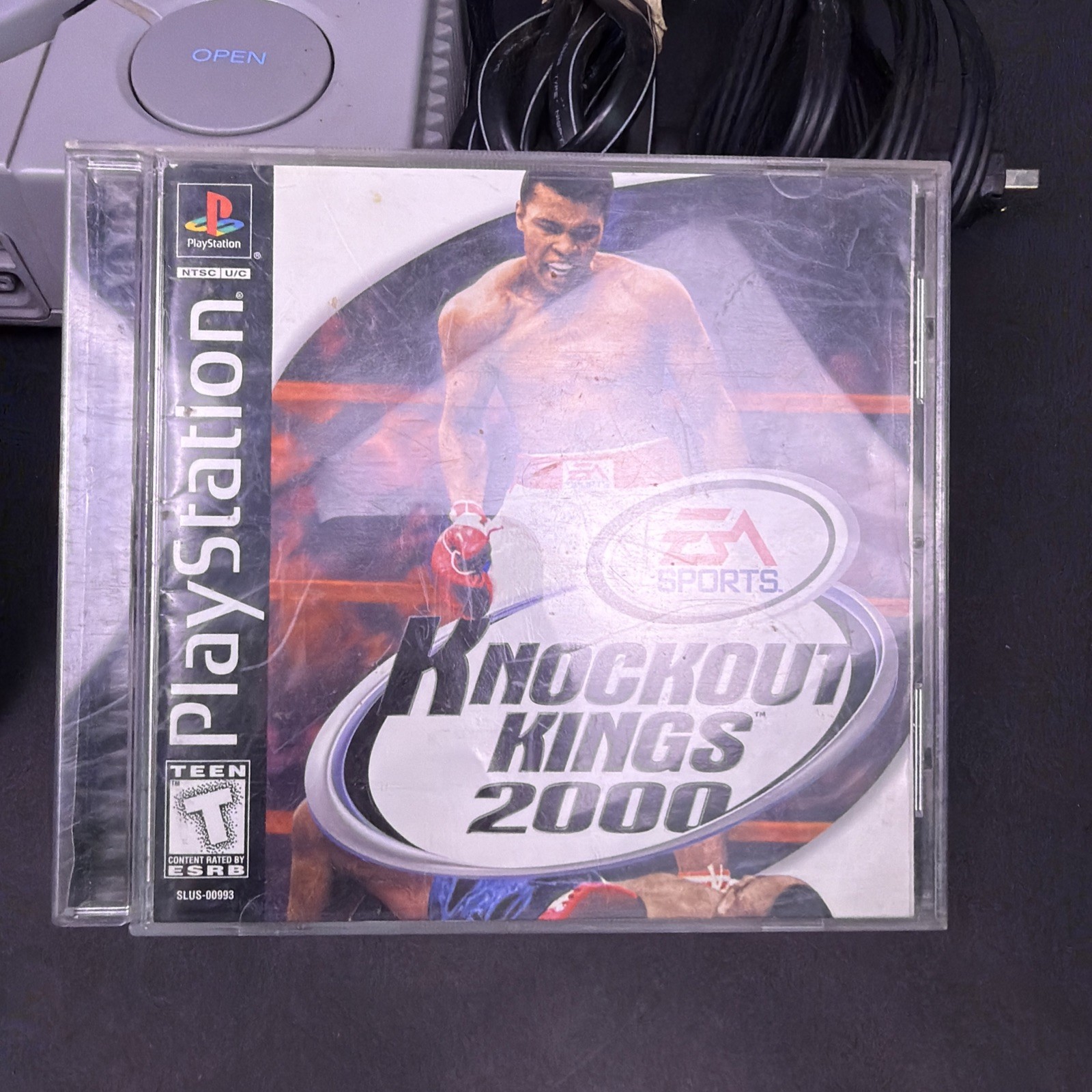 Sony PlayStation PS1 SCPH-5501 NTSC-U/C Gray W/ Controller Games Mem Card Cables