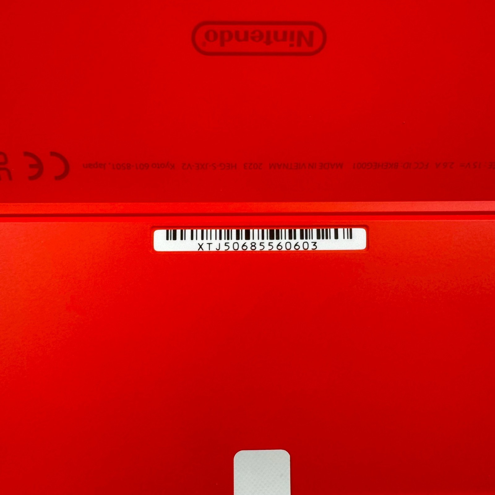 Nintendo Switch 64GB OLED Mario Red A Rank Console Boxed Region Free 116