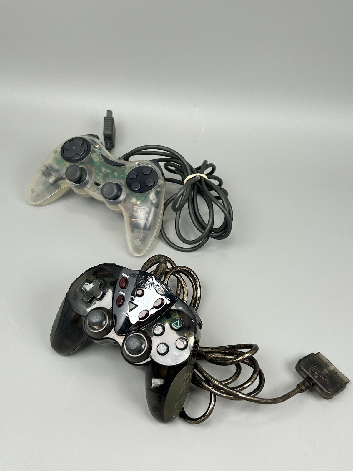 Sony PlayStation 1 PS1 Console Bundle w/ Tomb Raider Controller SCPH-1001 TESTED