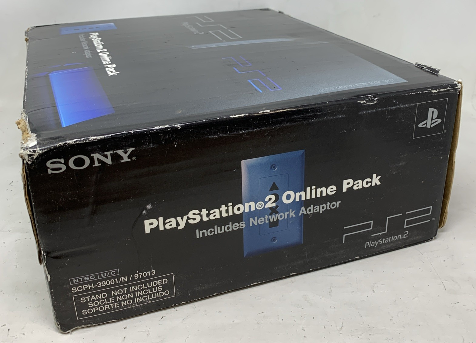 Sony PlayStation 2 PS2 Online Pack Network Adapter Black Game Console