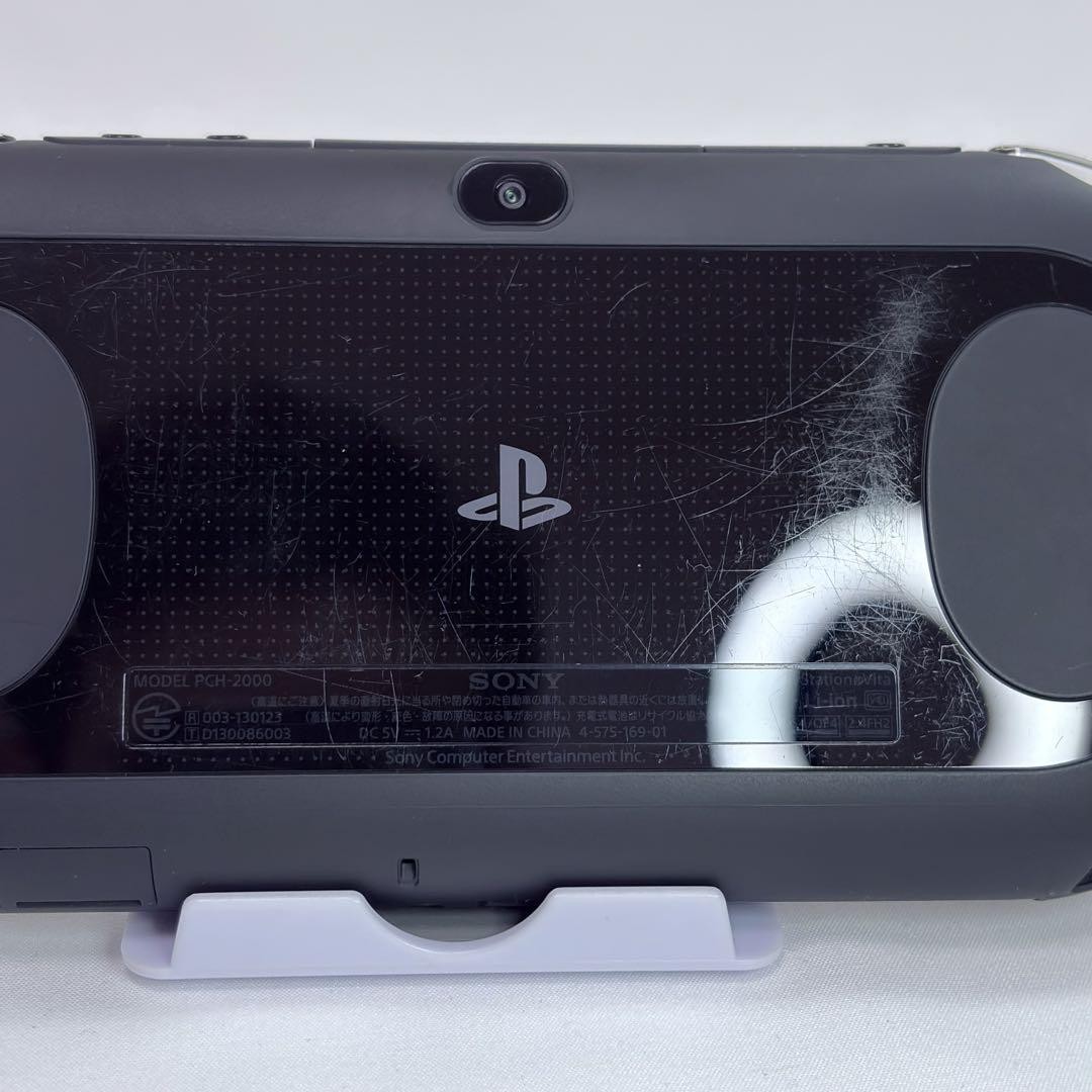 Sony PS Vita PCH-2000 ZA11 Black w/Box Wi-Fi Slim Console Japan s1341M