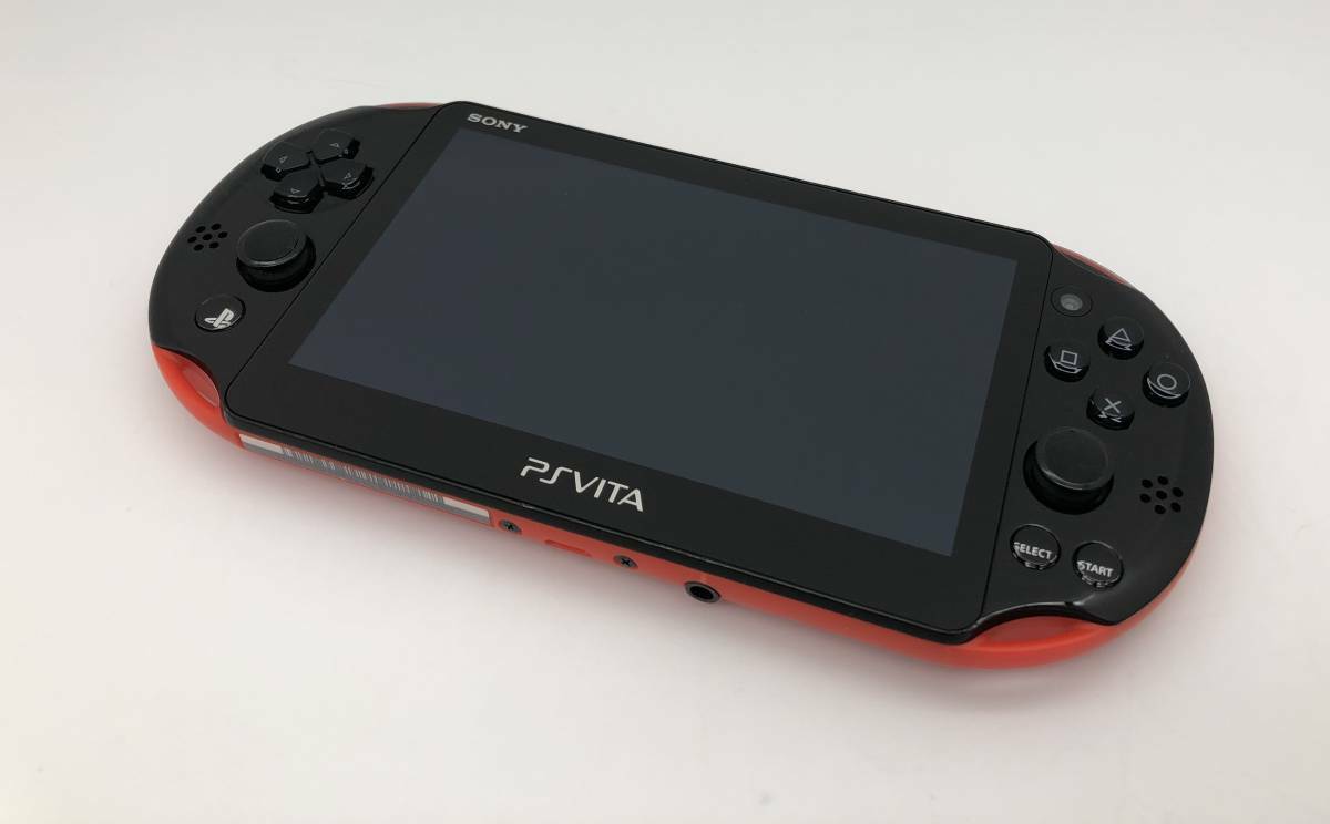 PlayStation PS Vita Sony Red Black PCH-2000 japan game Console with 8GB memory