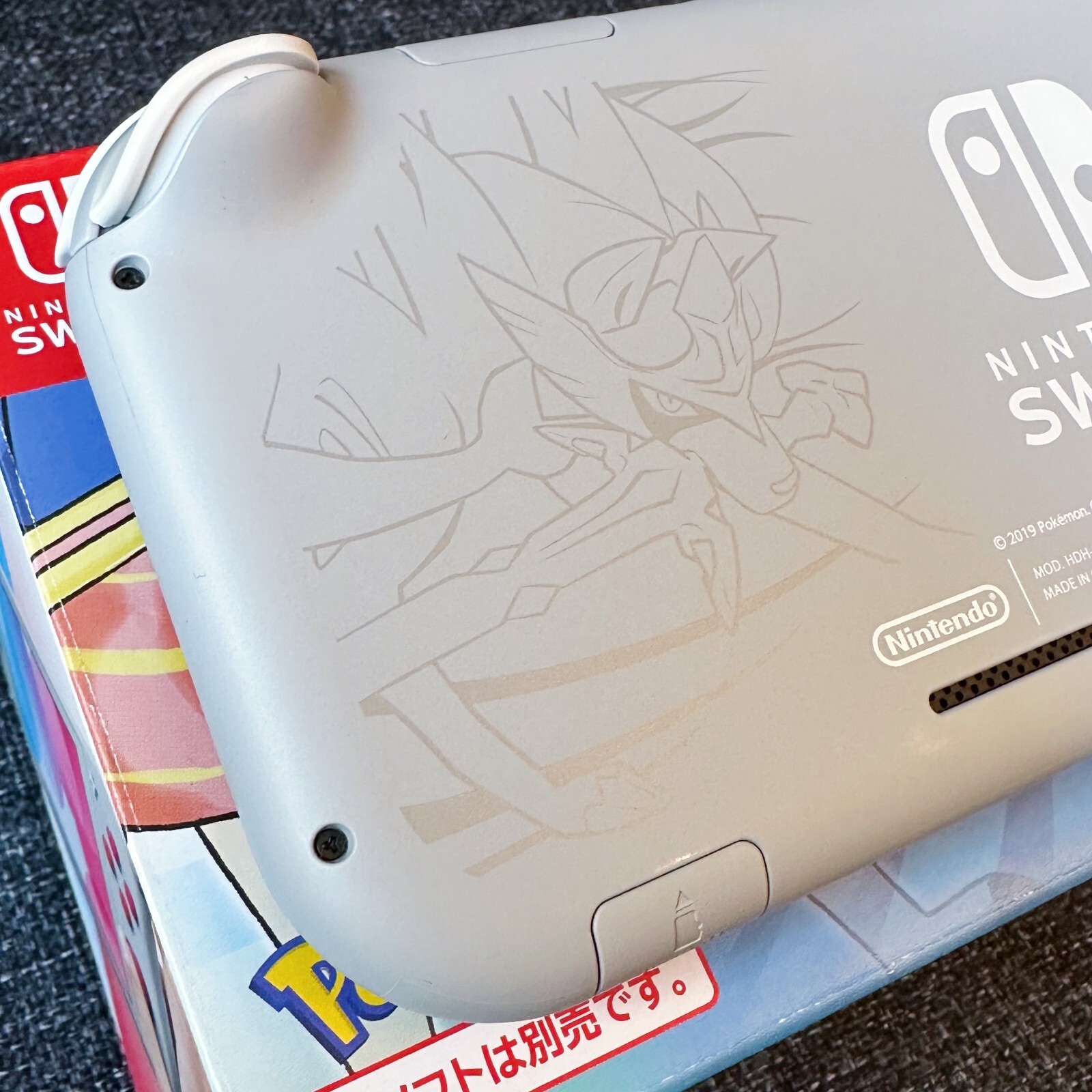 Nintendo Switch Lite Pokemon Zacian Zamazenta Edition Console Limited W/ BOX