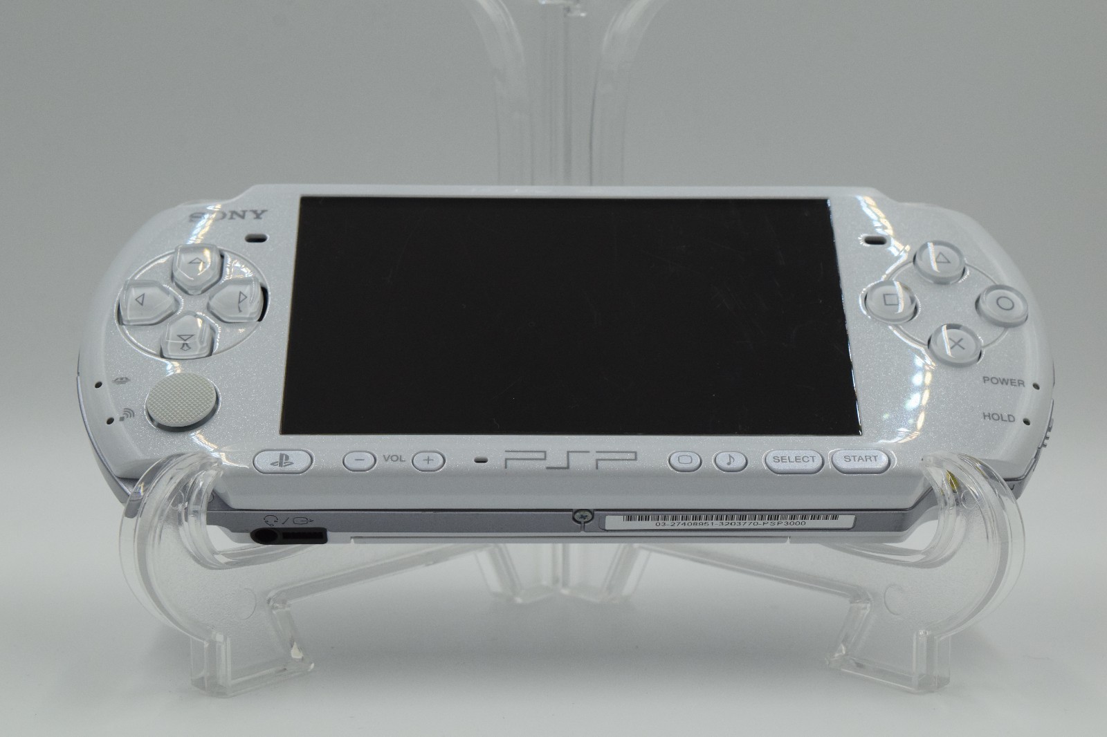 Sony PSP 3000 Pearl White Console Tested Working Good Condition Japan