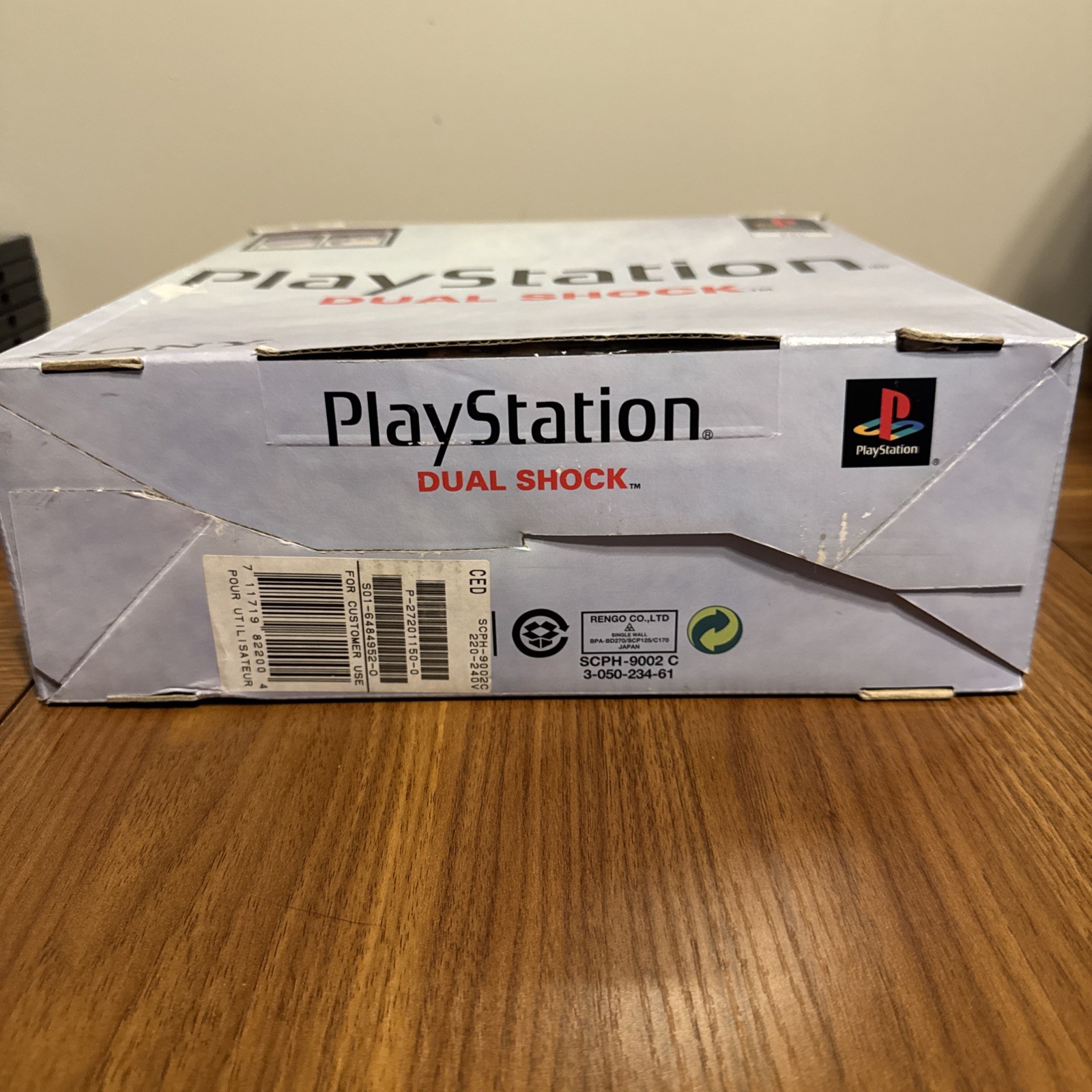 PlayStation 1 PAL Version Open Box Console Untested