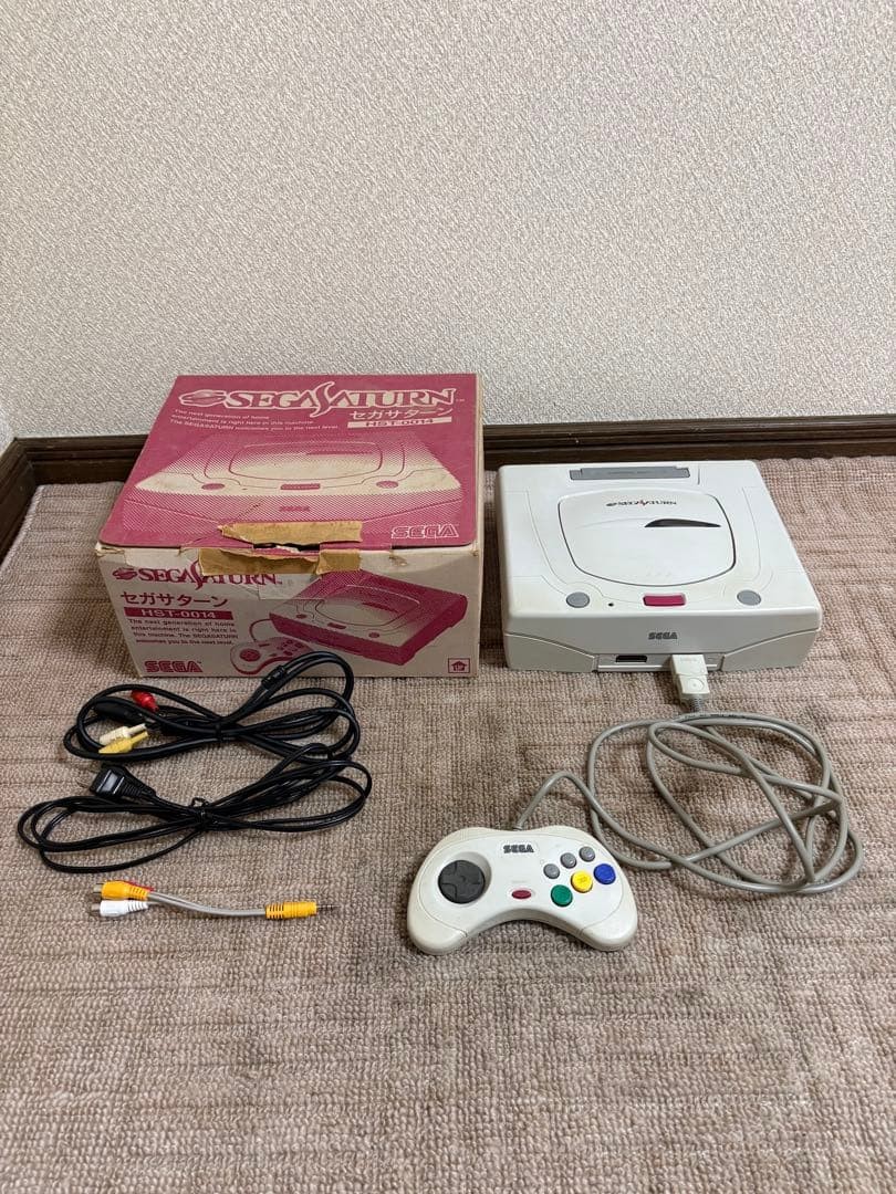 Sega Saturn HST 0014 Working Condition