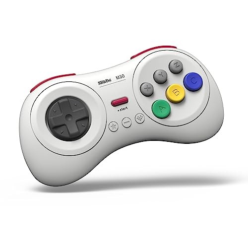 8Bitdo M30 Bluetooth Gaming Controller 6-Button Gamepad for NS Switch/Switch 2