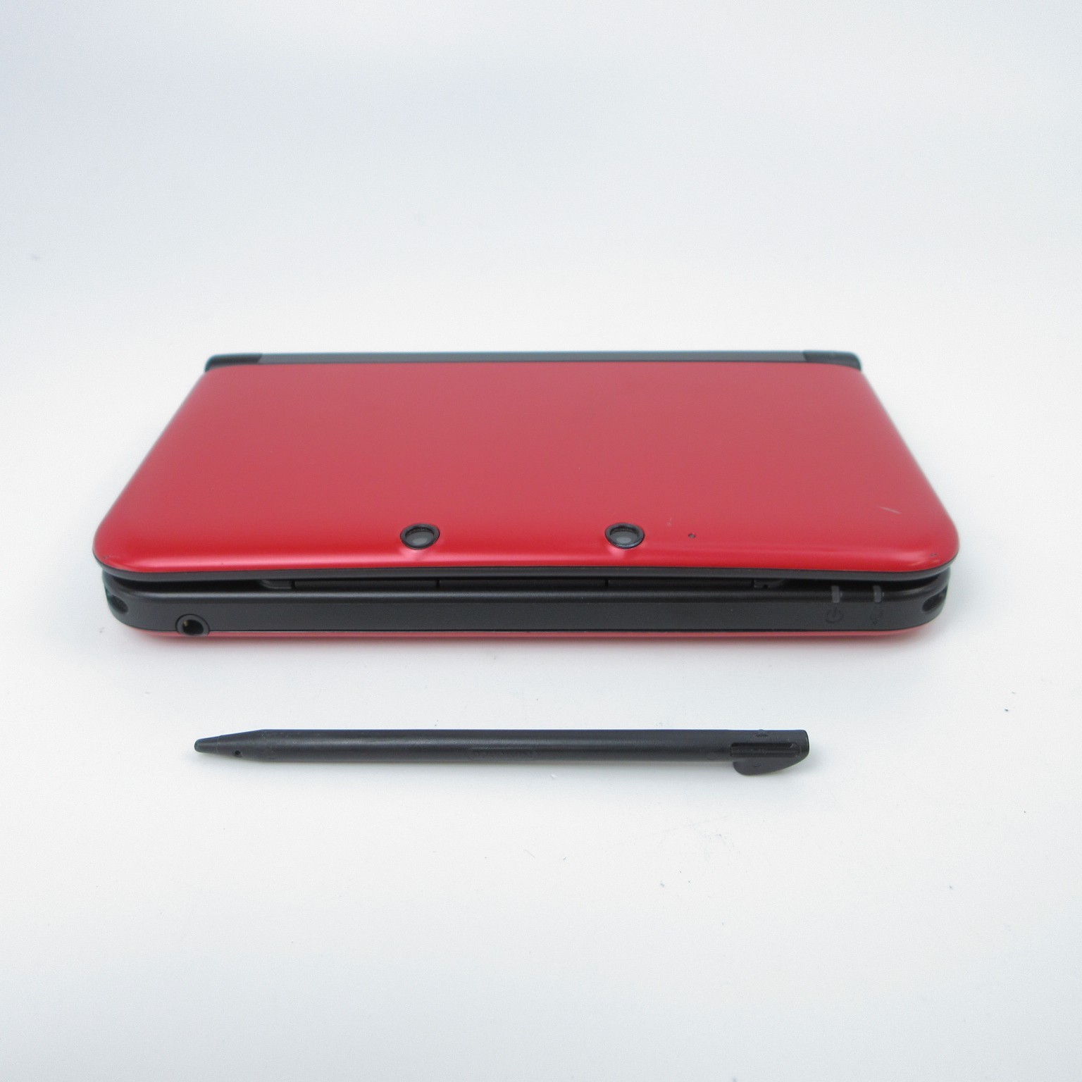 【Excellent】Nintendo 3DS LL XL Red x Black Console Japanese Edition #Arr0214/02