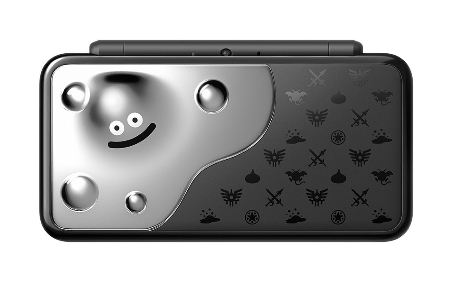 Nintendo 2 DS LL Dragon Quest Liquid metal slime Edition Metal Babble F/S EMS