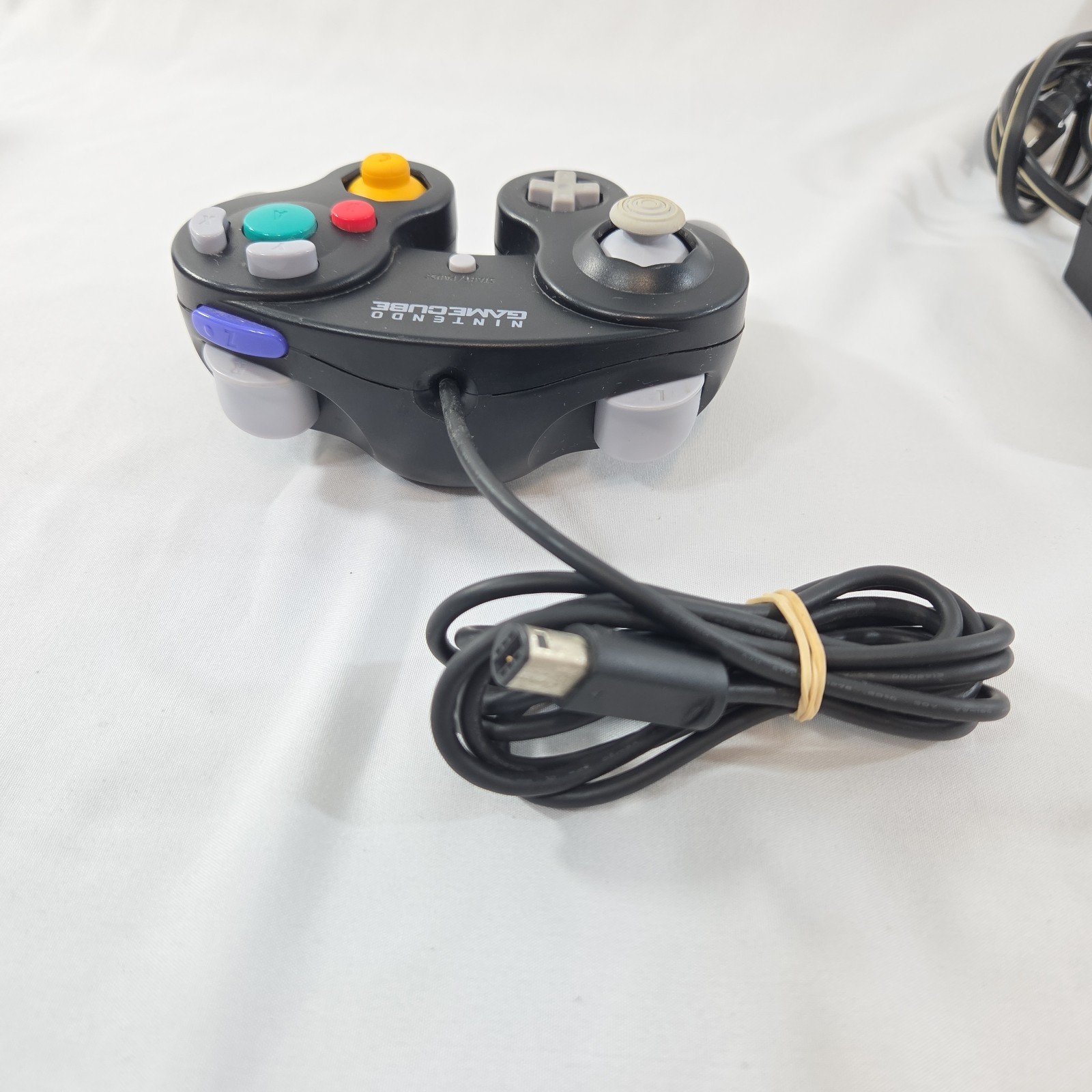 Nintendo GameCube Console Black DOL-001 With OEM Controller – Tested & Working