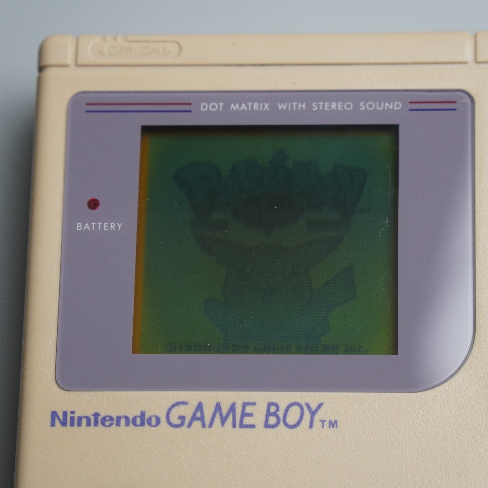 Nintendo Game Boy DMG-01 Original Handheld Console Beige Made in Japan