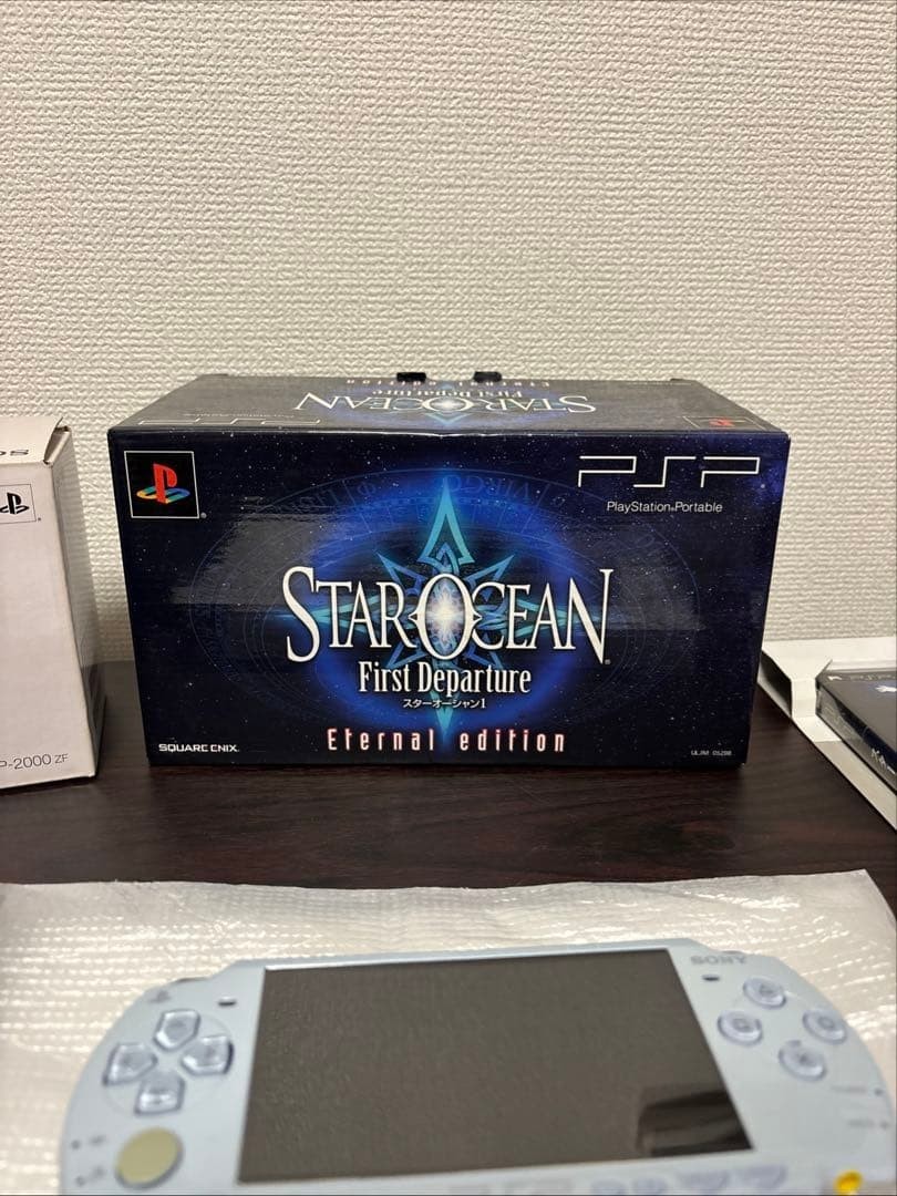 SQUARE ENIX Star Ocean 1 Eternal Edition PSP-2000 Console set Tested w/Box Used
