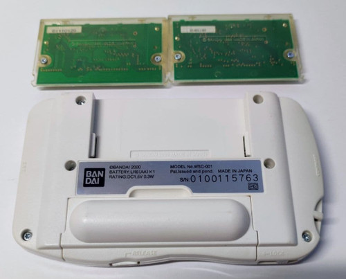 Bandai WonderSwan Color Console w/ Final Fantasy 2 Game Set