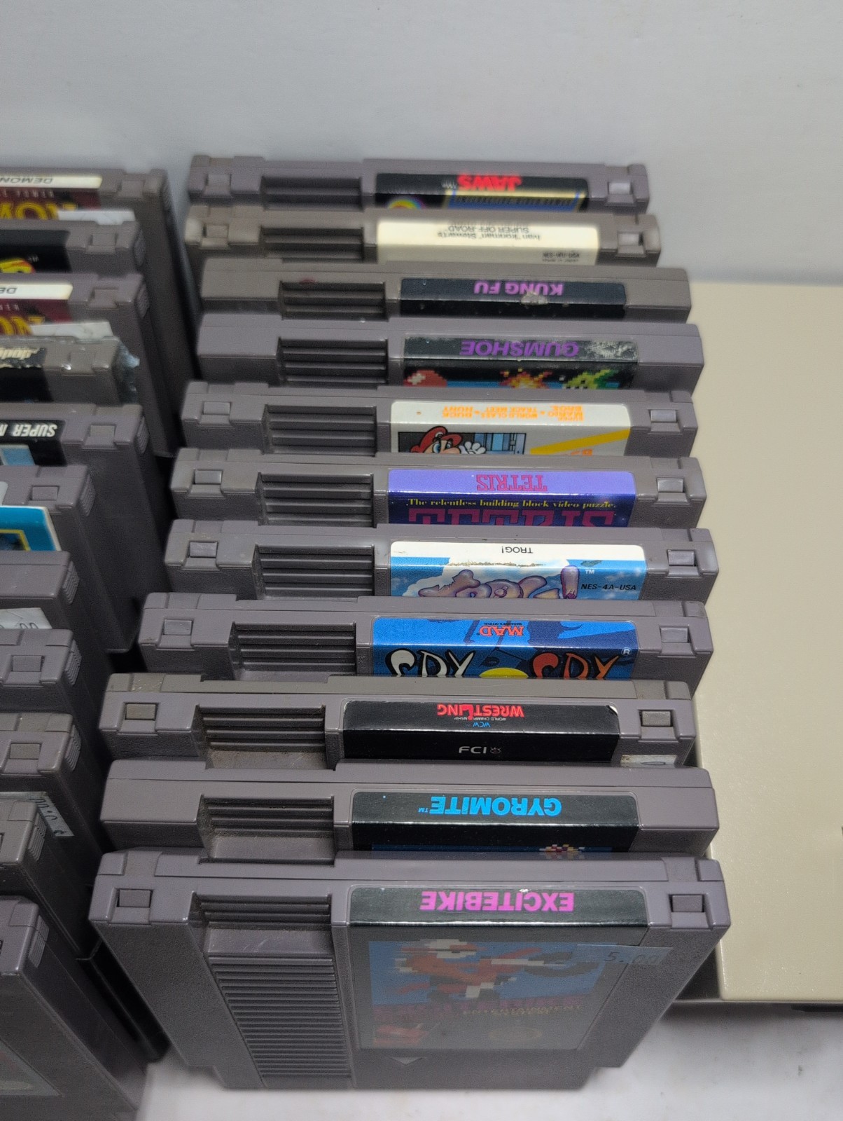 Nintendo NES Console Bundle w/ 22 Games – Fully Functional! + Controllers