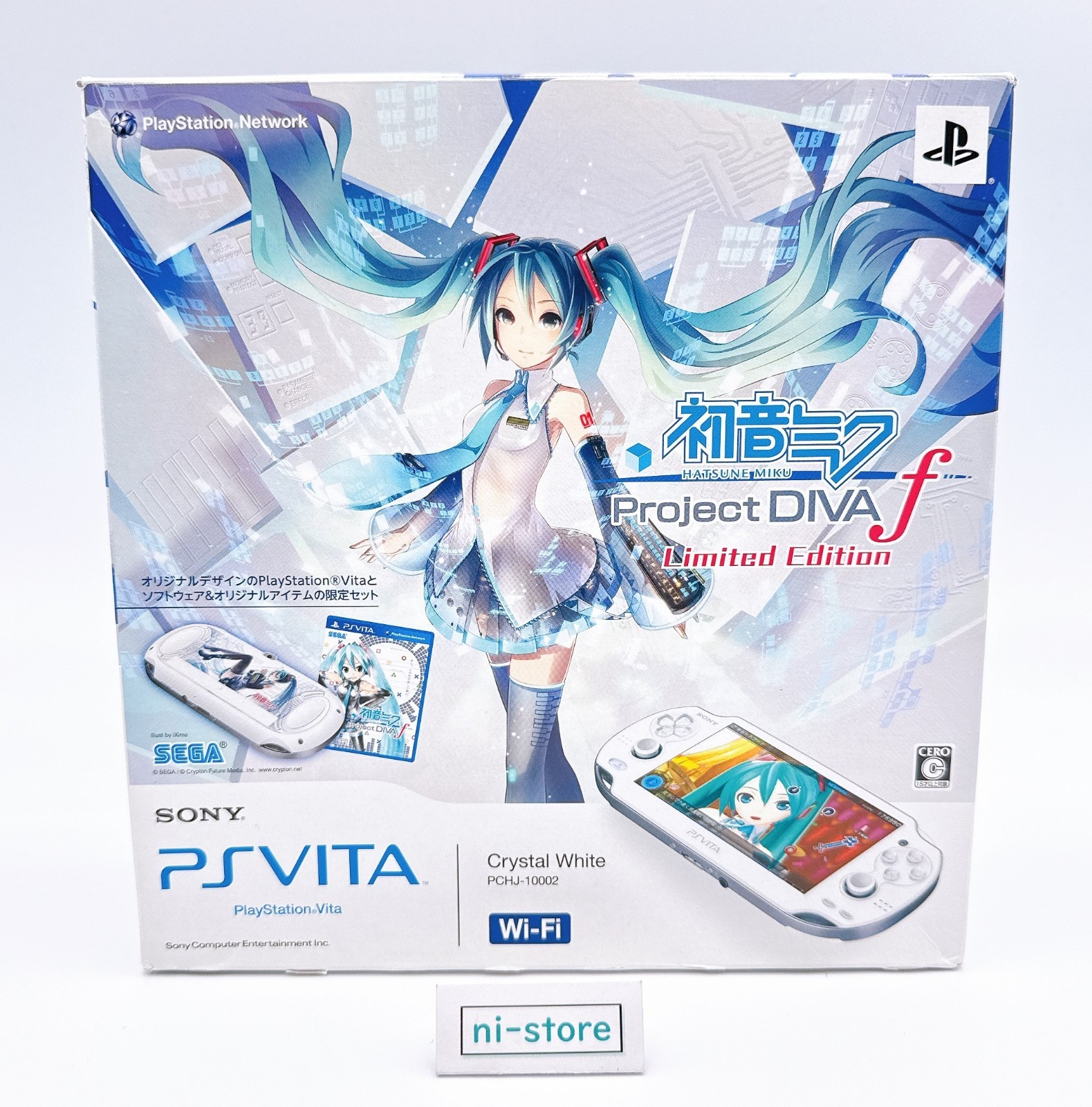Sony PS Vita PCH-1000 Console Miku Hatsune Project Diva F Limited – Brand New